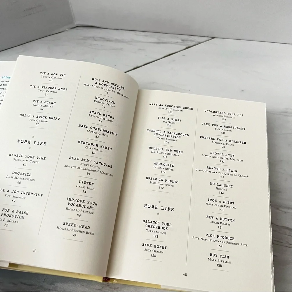 The Experts' Guide to 100 Things Everyone Should Know How to Do Hard Cover Book